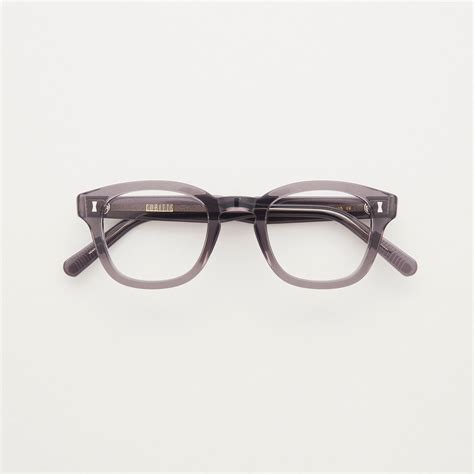 Carnegie: Rounded square acetate glasses .